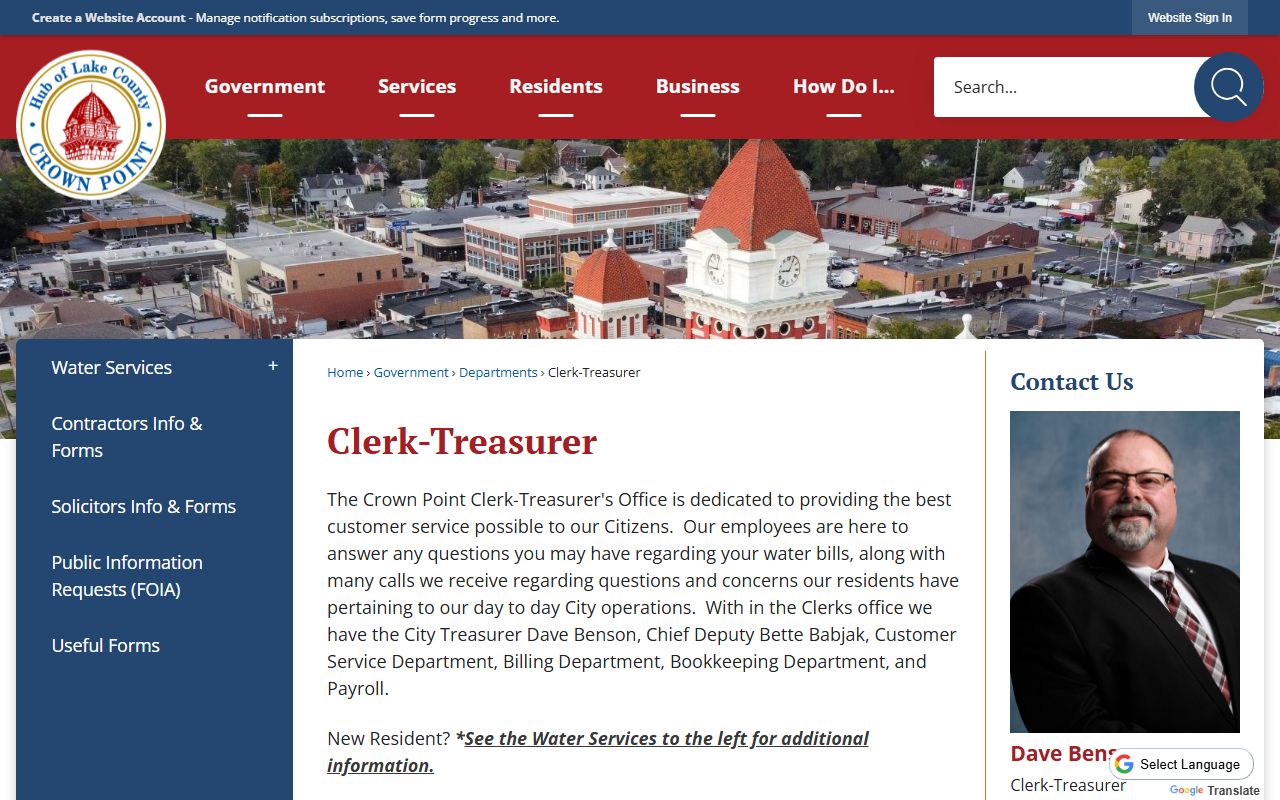 Crown Point Lake County clerk resource for divorce decree records in Crown Point Indiana