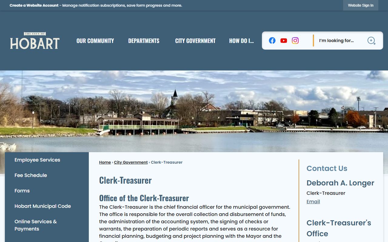Hobart city clerk resource for divorce decree records in Lake County Indiana